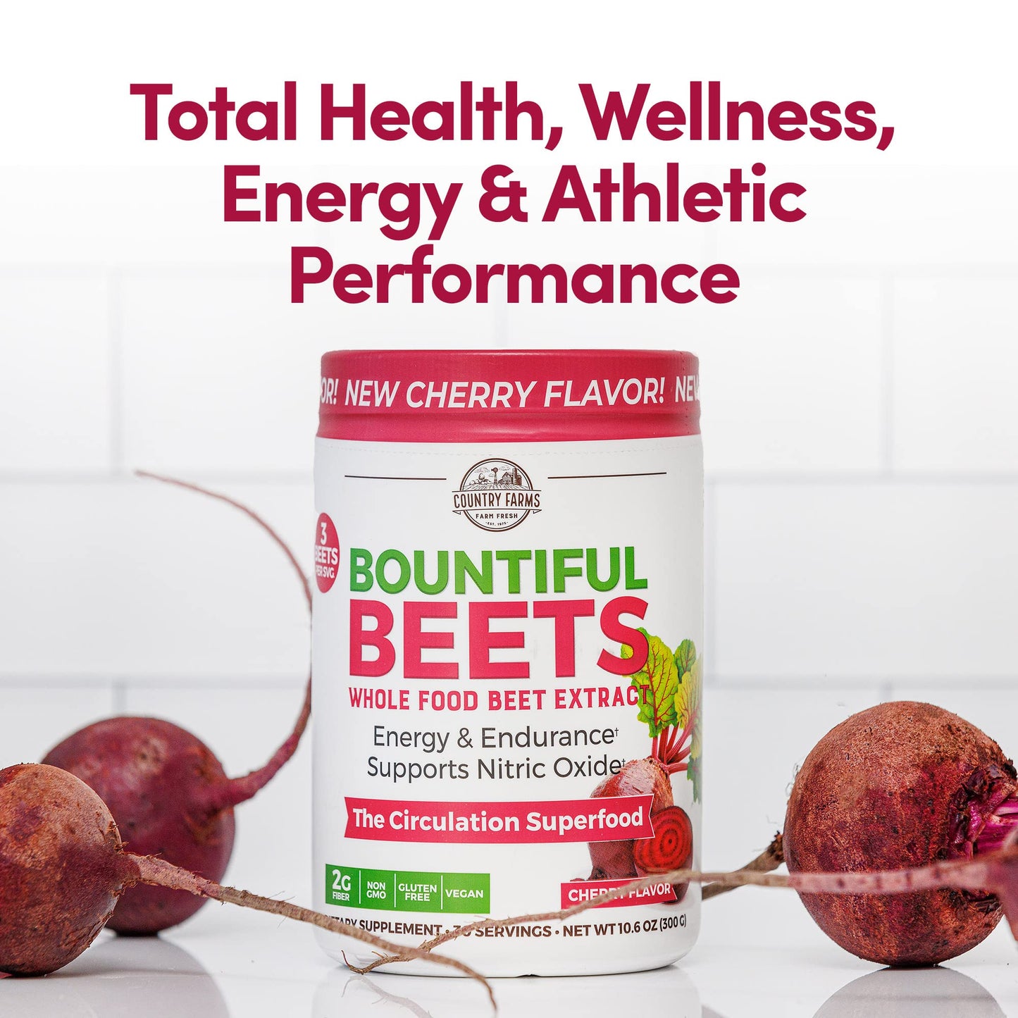 Country Farms Bountiful Beets Powder 21.2 Ounces
