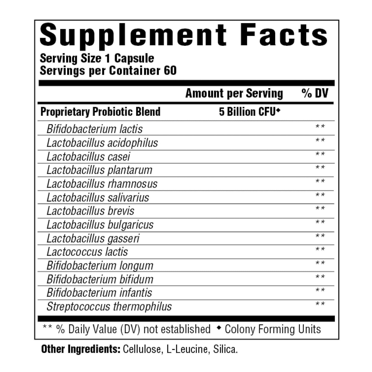 Innate Response Formulas Flora 5-14 Probiotic Complete Care, 60 Capsules