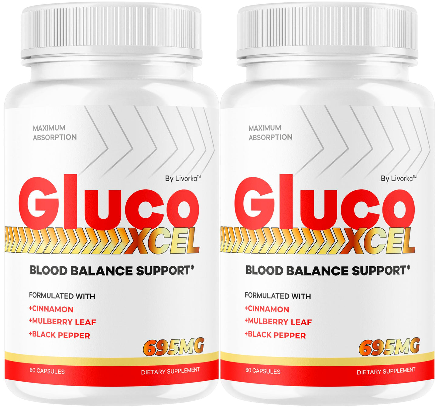 LIVORKA GlucoXcel Capsules 120 Capsules