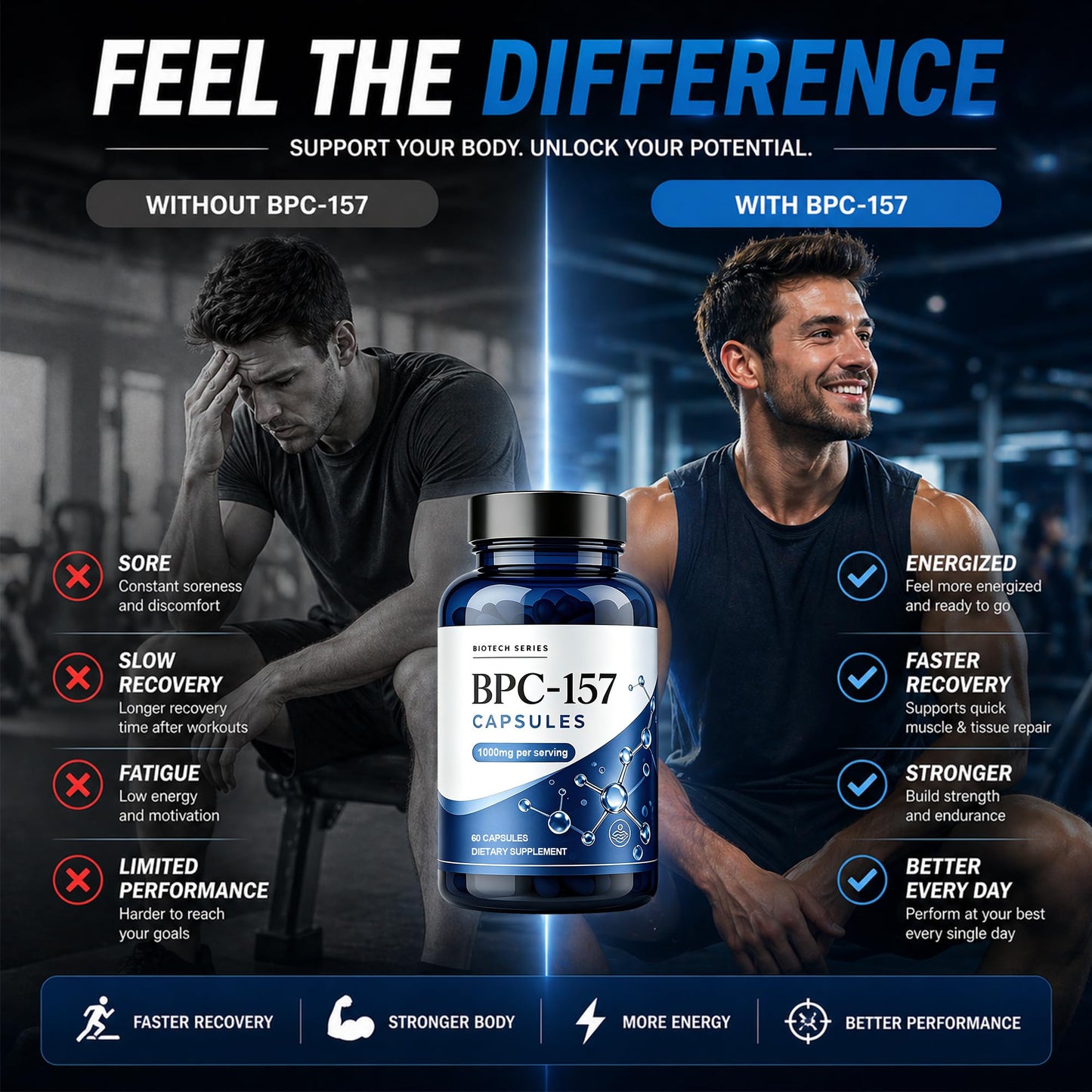 CAHIMA BPC 157 1000mg Capsule, 120 Capsules