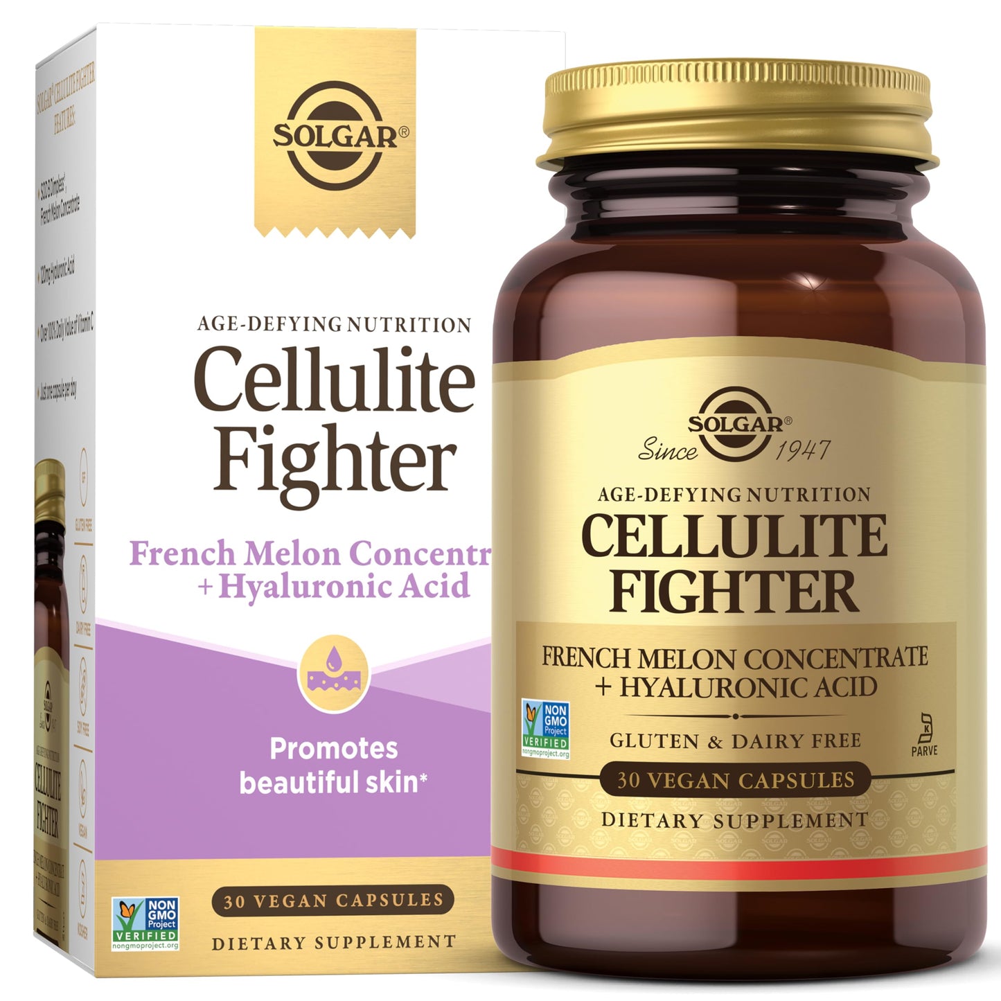 Solgar Cellulite Fighter Skin Vitamin and Mineral Supplement Capsule 30