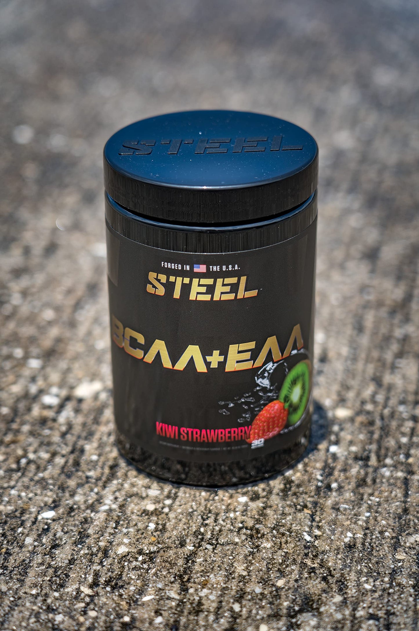 Steel Supplements High Performance BCAA EAA Powder, 10.58 Ounce
