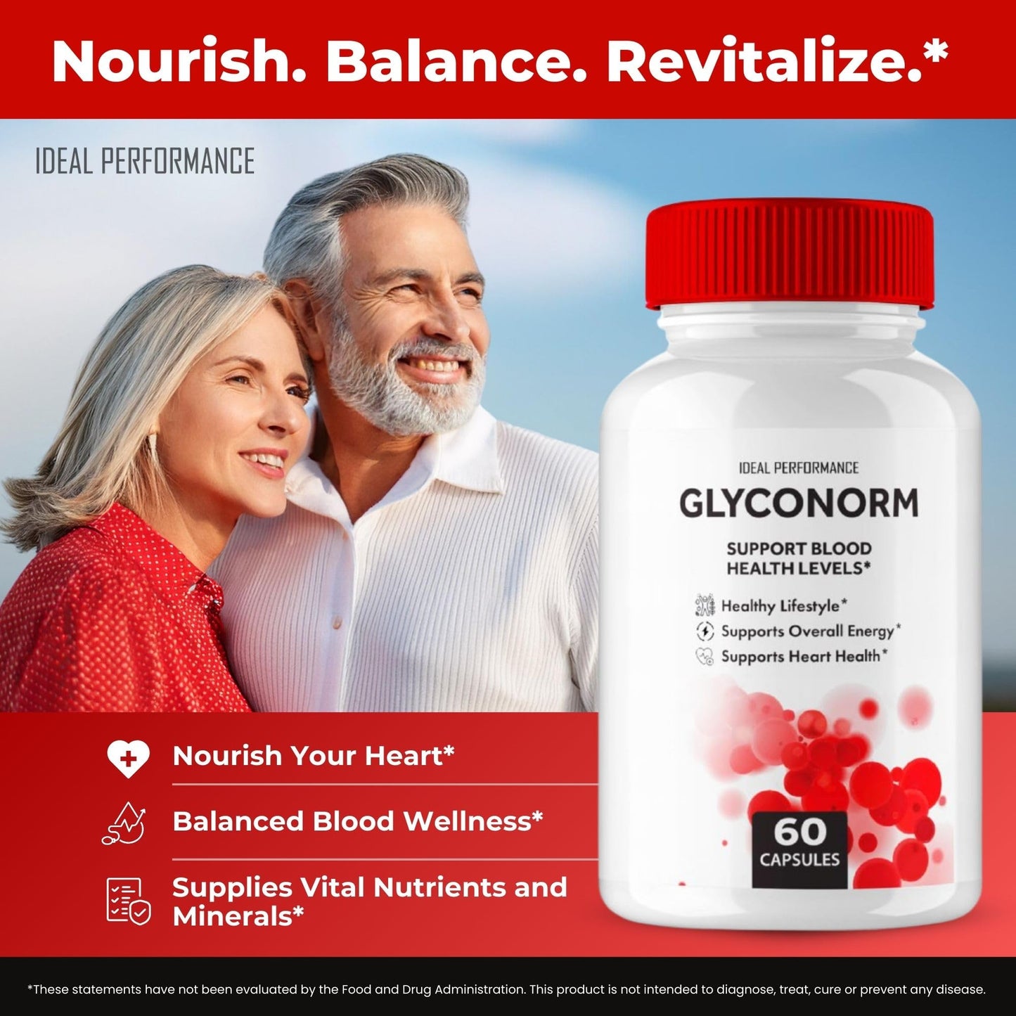 Ideal Performance Glyconorm Capsules, 60 Count