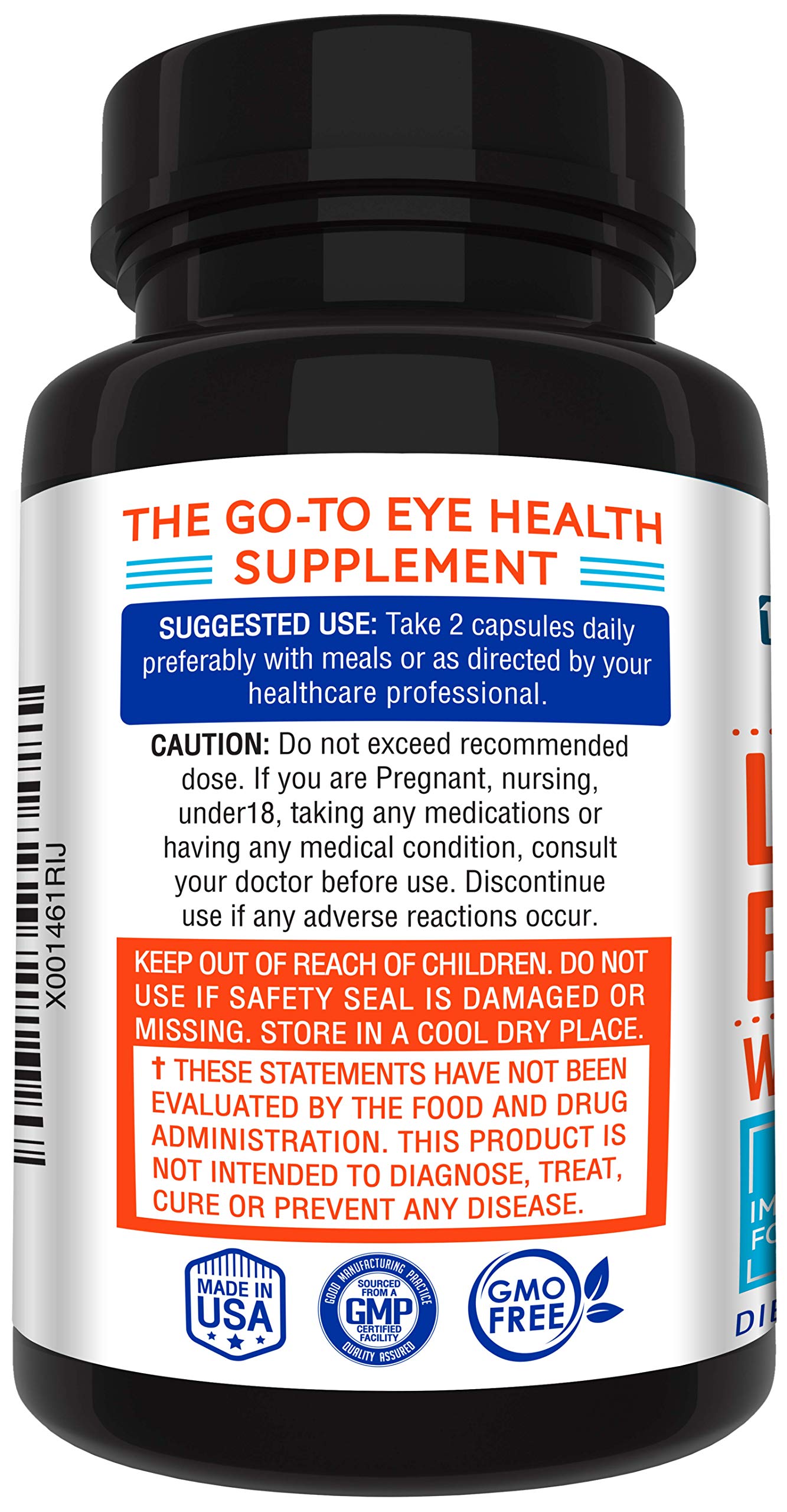 One Elevated Super Strength Eye Care Formula Capsules 60 Count