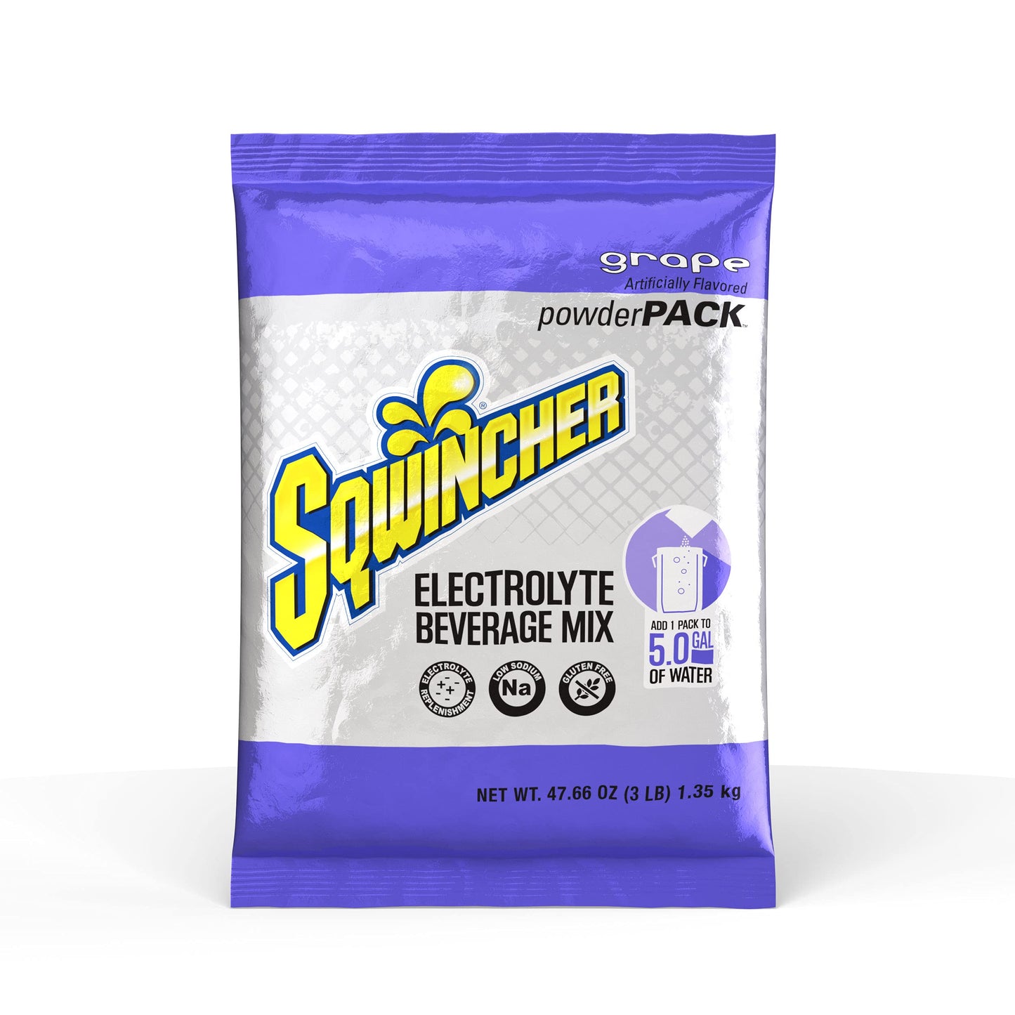 Sqwincher Concentrate Powder, Grape, 16 Count