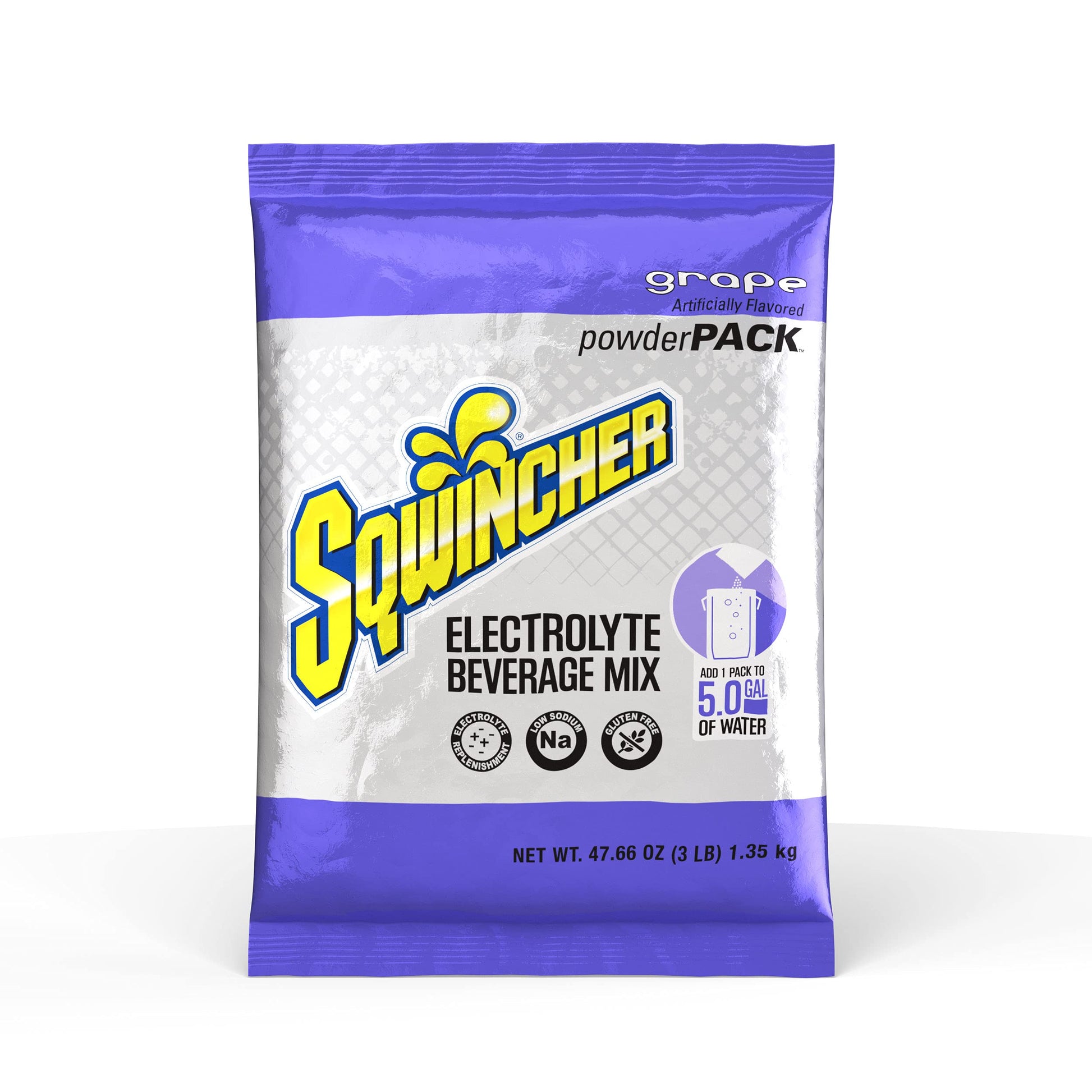 Sqwincher Concentrate Powder, Grape, 16 Count