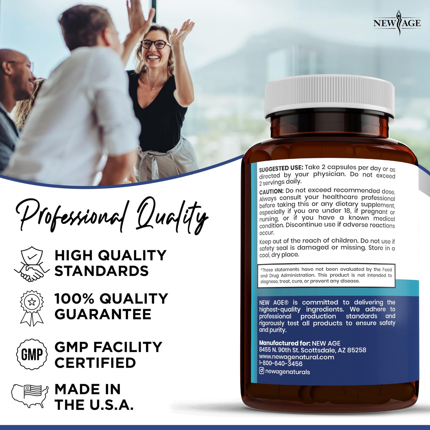 NEW AGE Pro Optimize Probiotics for Women Capsules 180