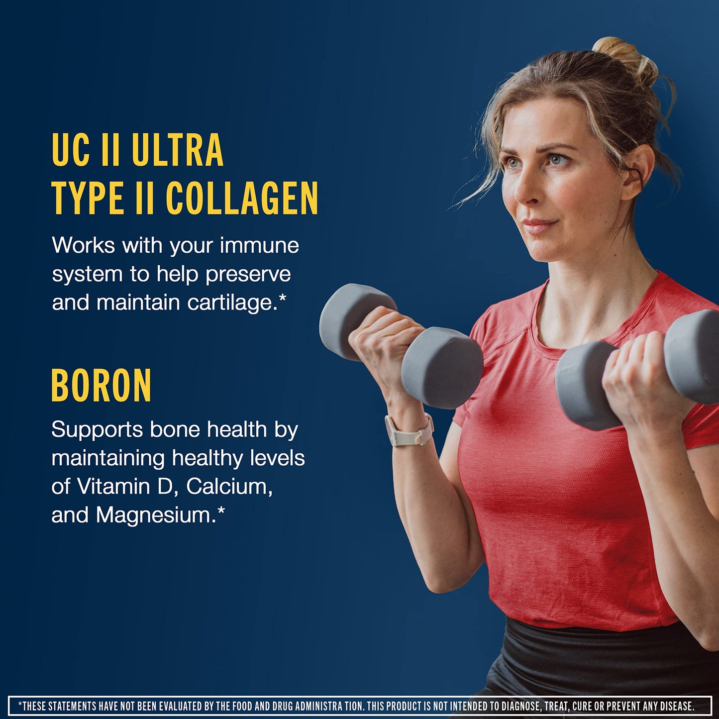 Move Free Ultra Triple Action Joint Support, Collagen Boron & HA, 60 Tablets