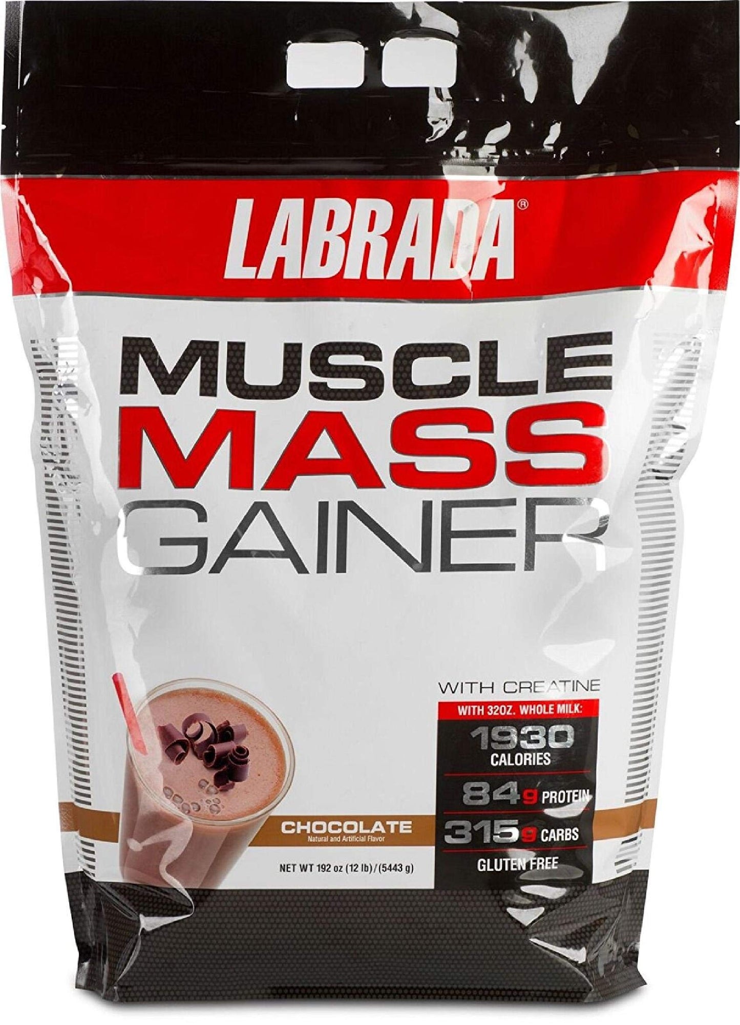 Labrada Muscle Mass Gainer Chocolate Powder 192