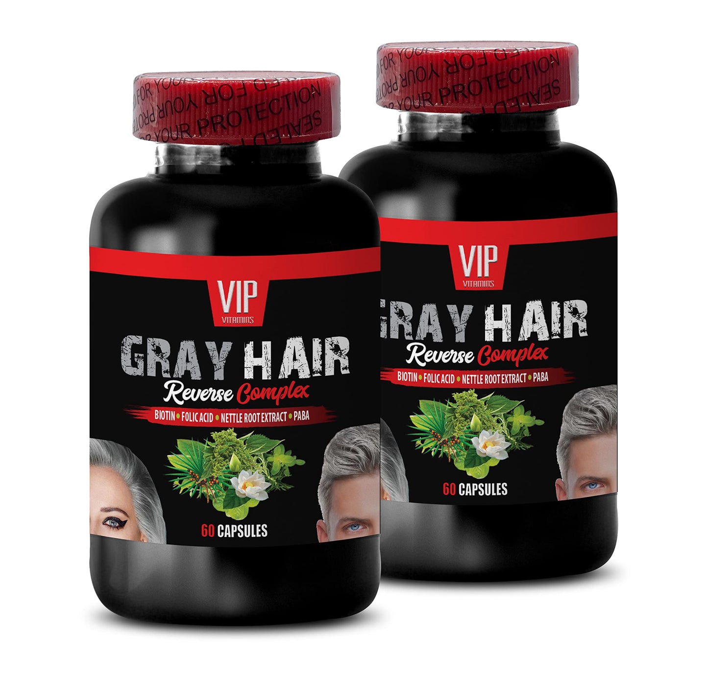Skin Care Solutions Gray Hair Reverse Complex Capsules 120