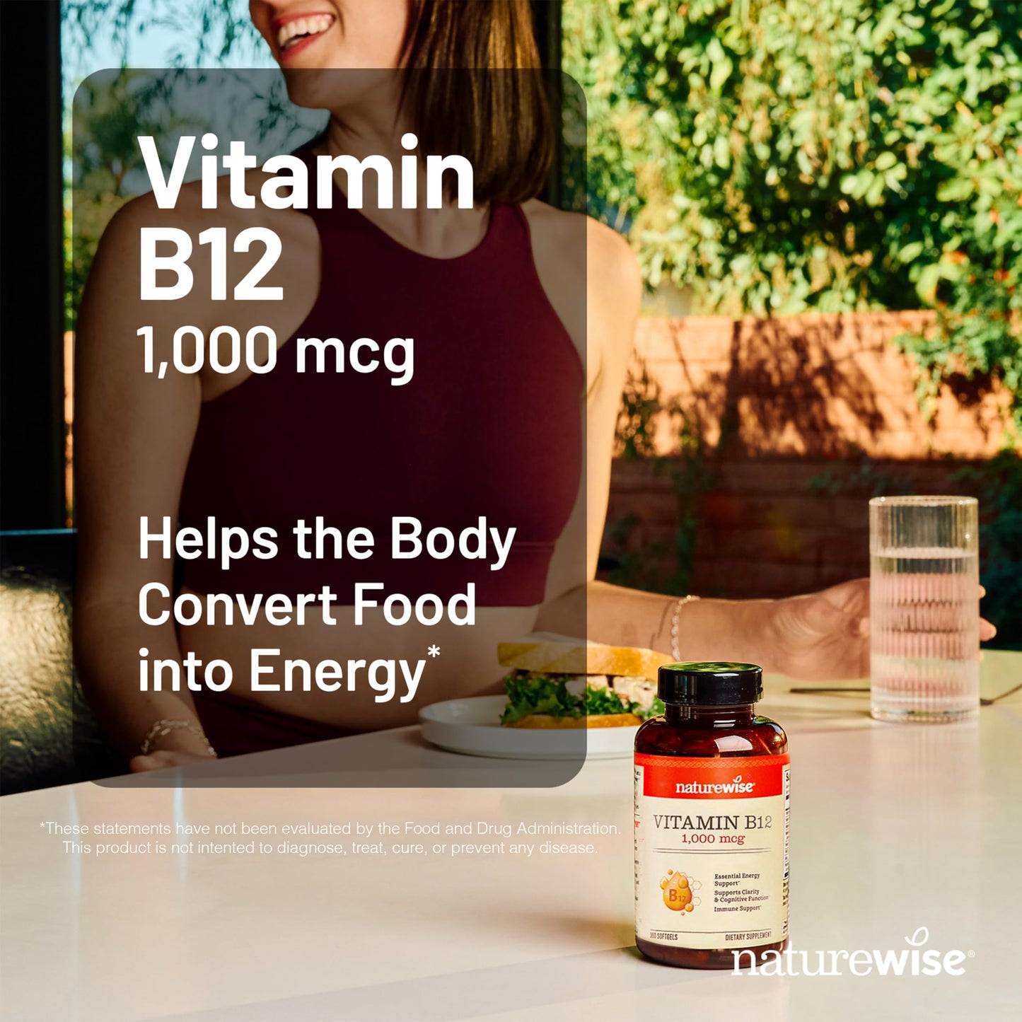 NatureWise Vitamin B12 1000 mcg Softgel 150 Count