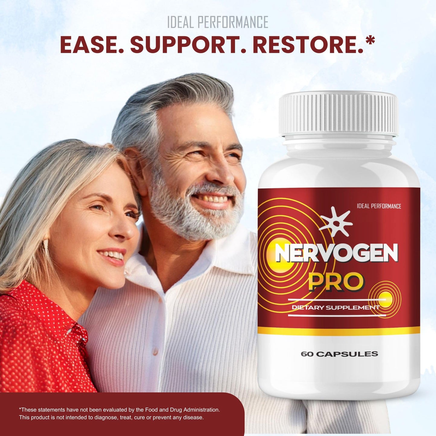 IDEAL PERFORMANCE Nervogen Pro Supplement 120 Capsules