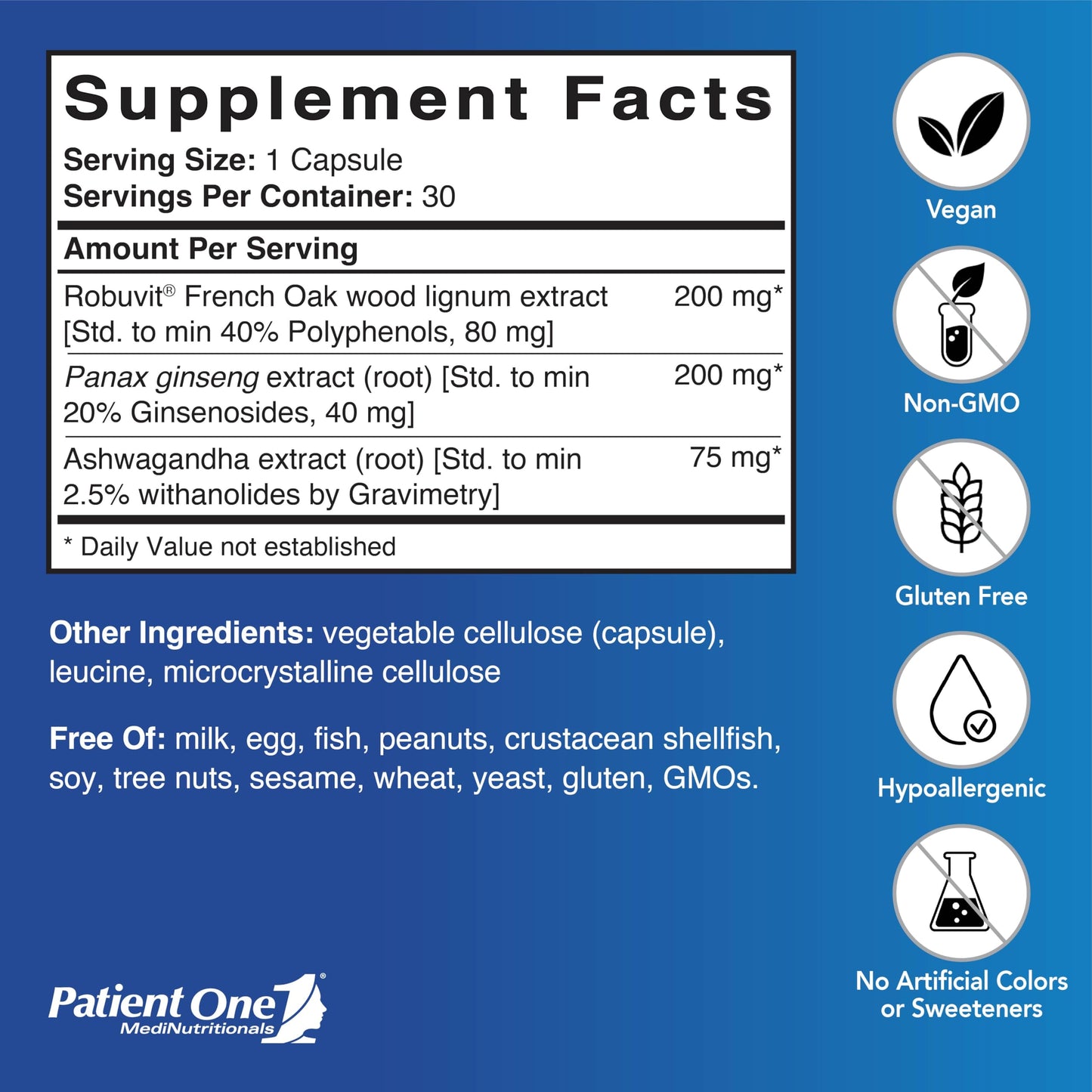 Patient One MitoEnergy-Plex Capsule 30 Count