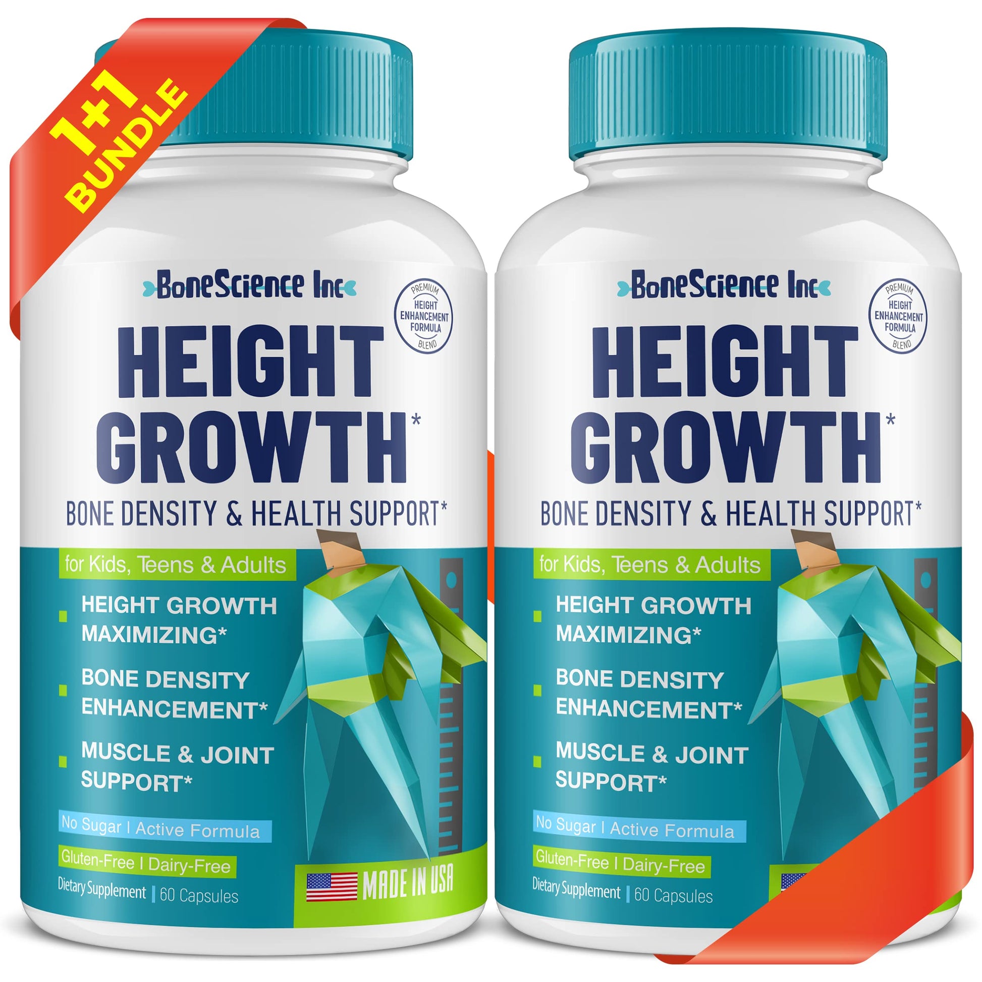 BoneScience Inc Height Growth Maximizer 120 Capsules