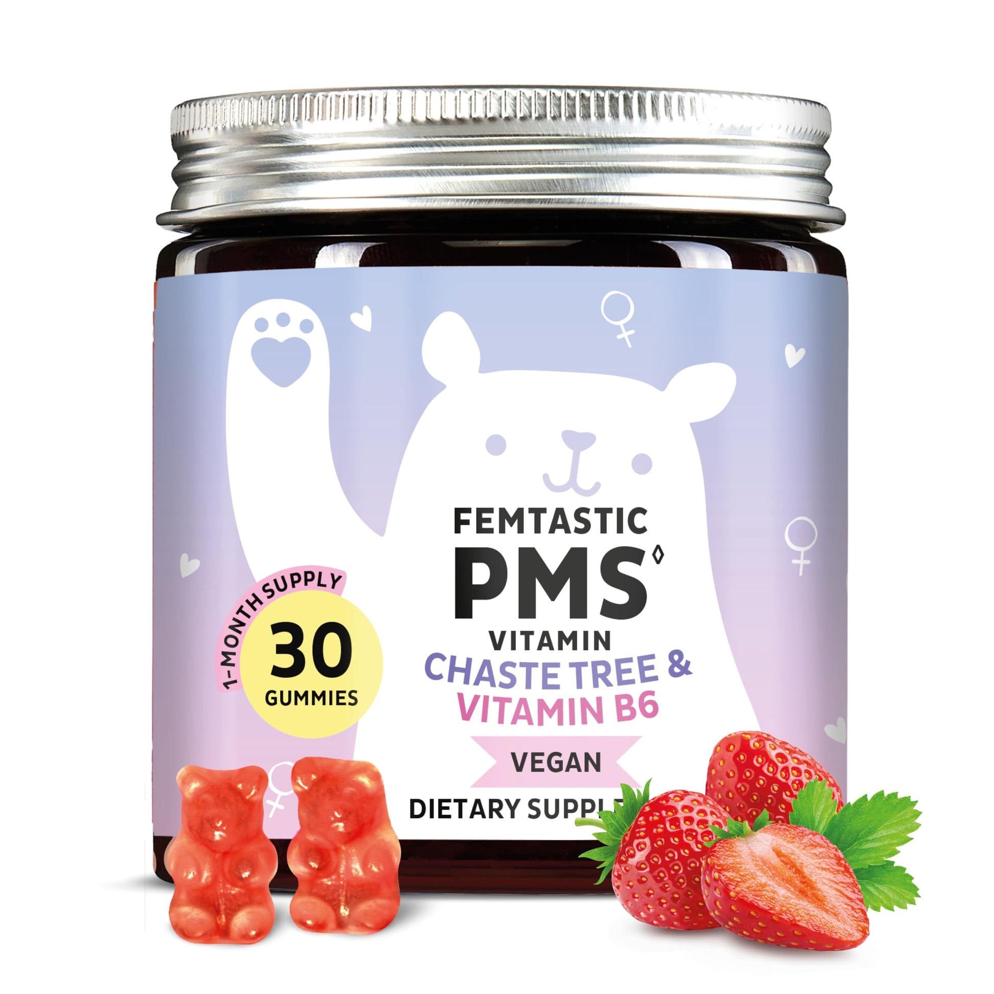 Bears with Benefits PMS Support Gummies, 30 Gummies