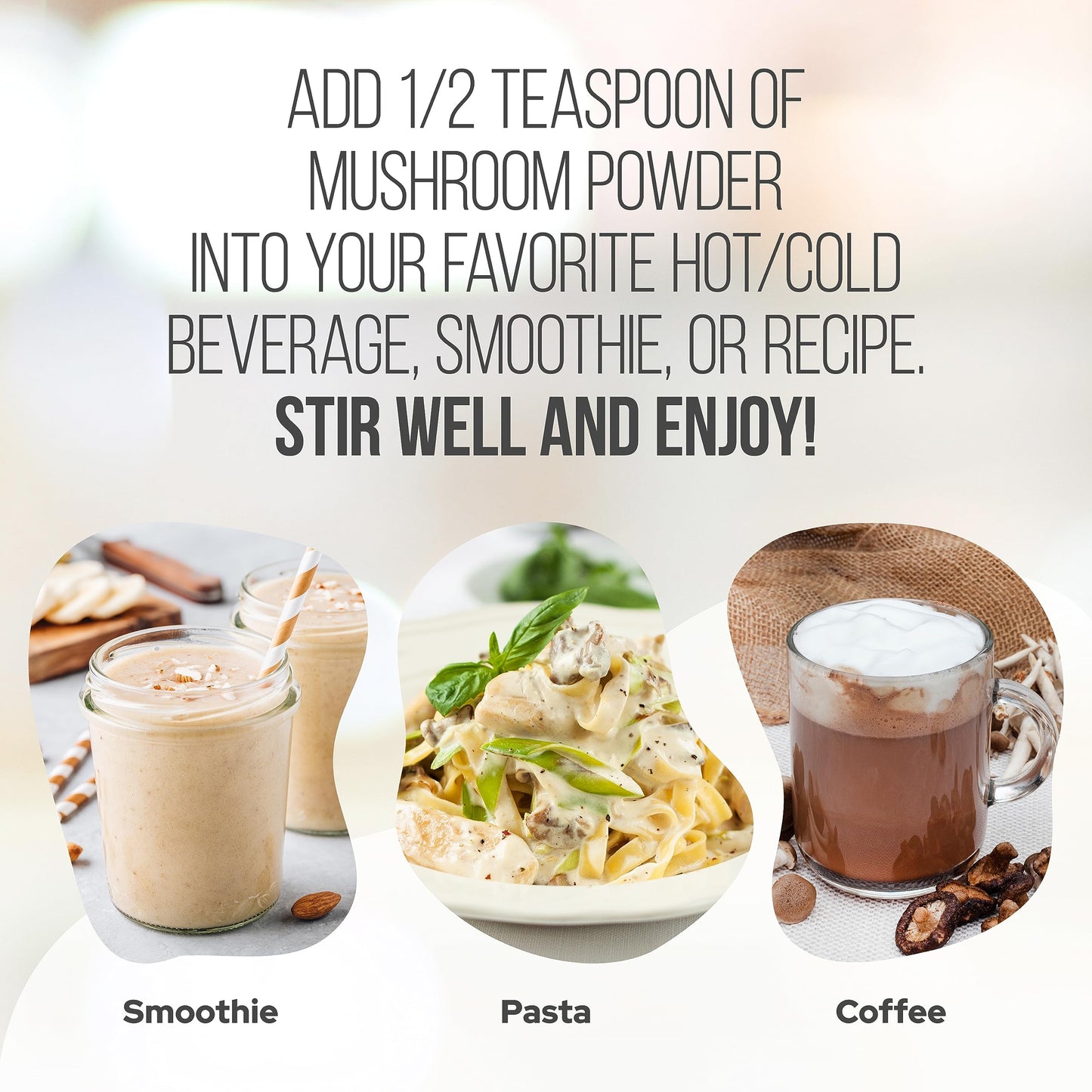 LRLA SUPERFOODS La Republica Titan10 Organic Mushroom Powder, 3 oz