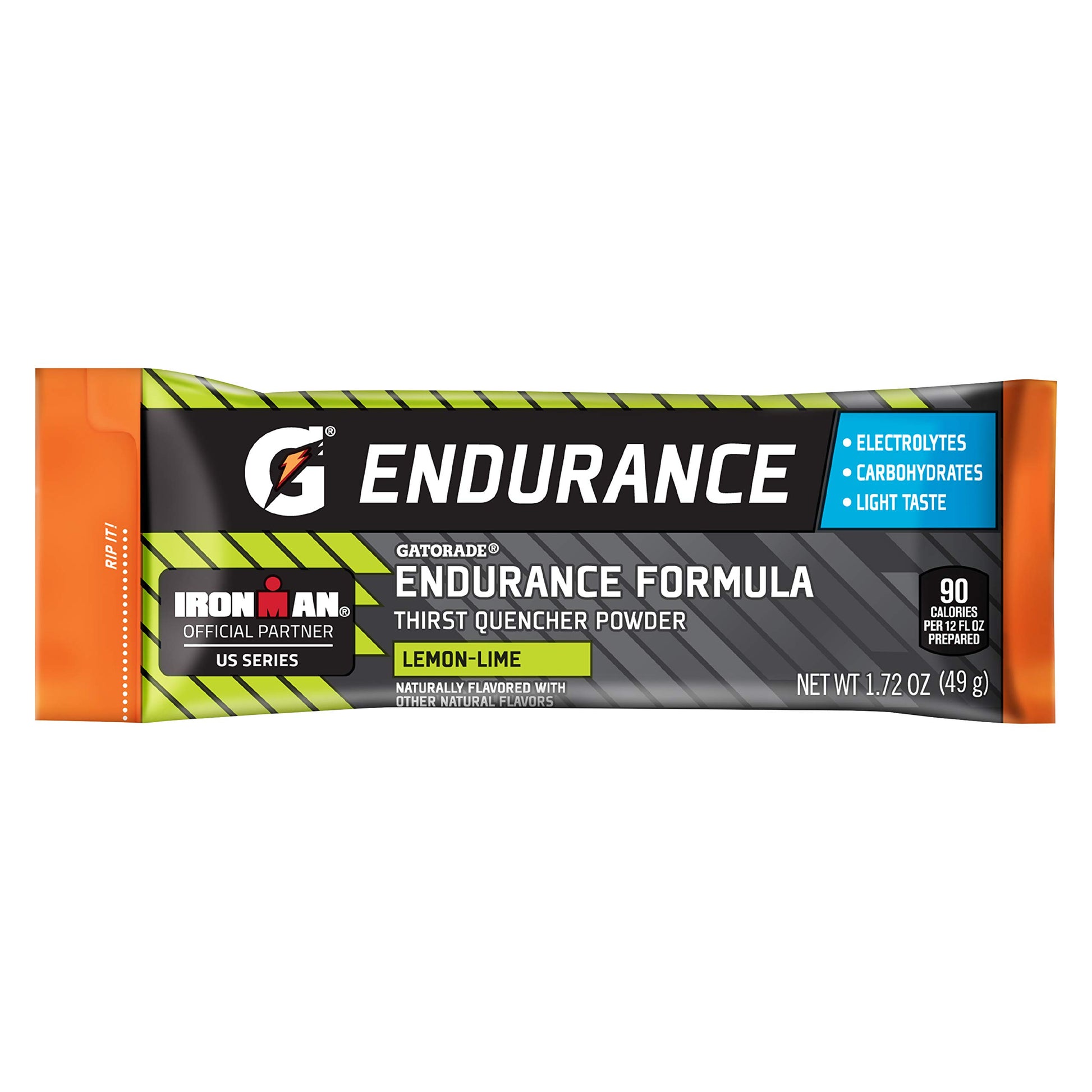 Gatorade Endurance Formula Powder Sticks Lemon Lime, 12 Count