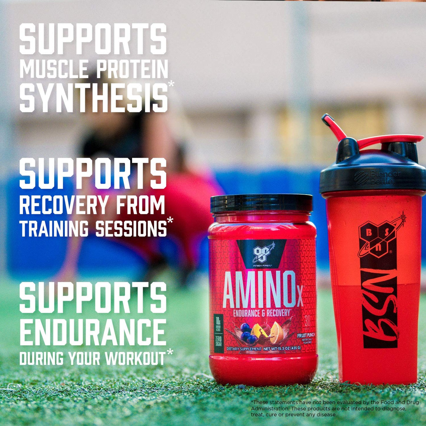 BSN Amino X Recovery Powder with BCAAs, Watermelon, 15.3 oz