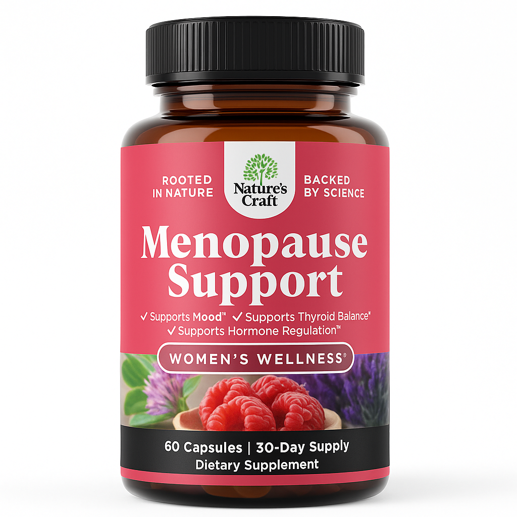 Nature's Craft Menopause Supplements Capsule 60 Count