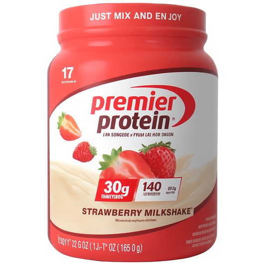 Premier Protein 30g High Protein Powder, Strawberry, 17 Servings