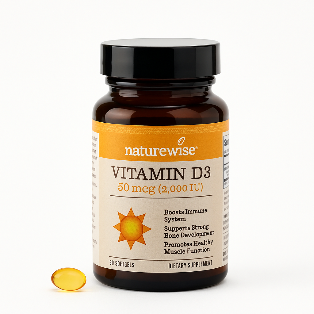 NatureWise Vitamin D3 Softgel 90 Count