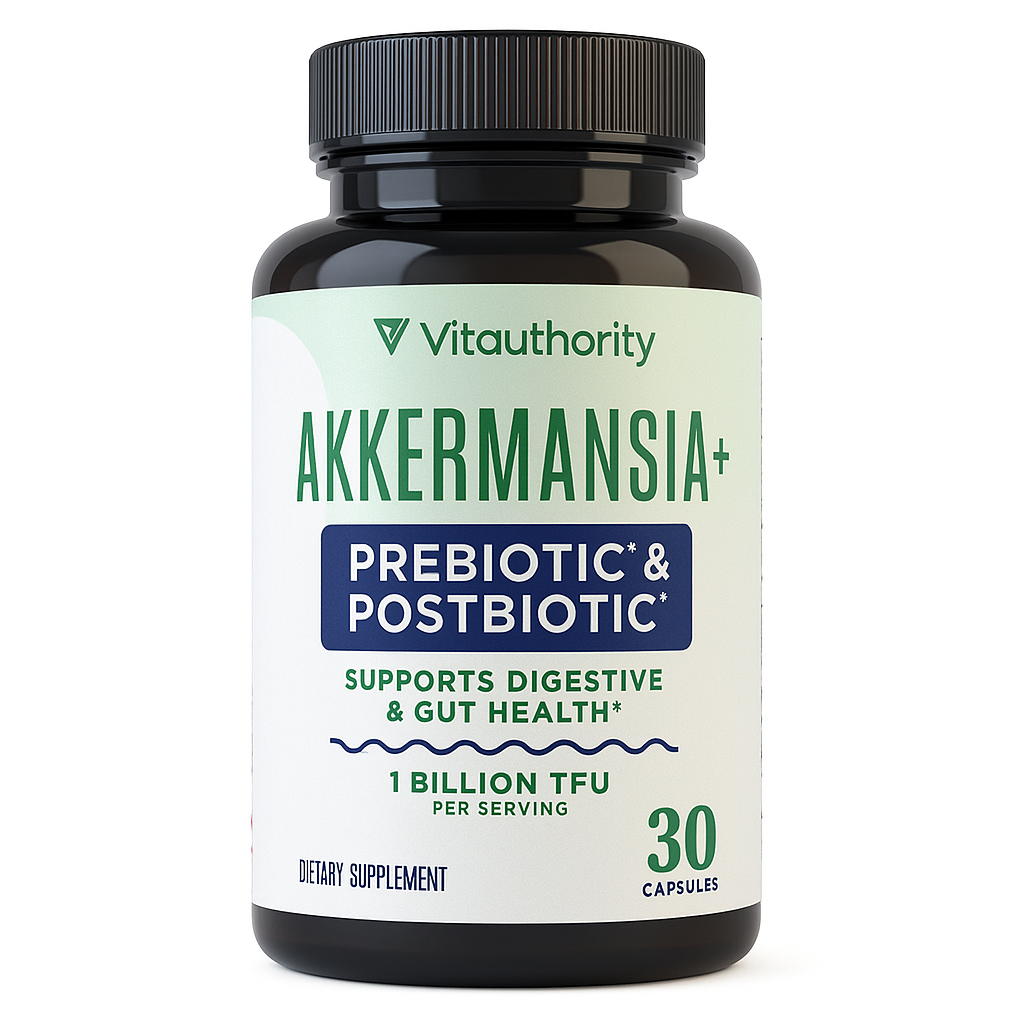 Vitauthority Akkermansia Probiotic Capsule, 30-count, Pack of 1