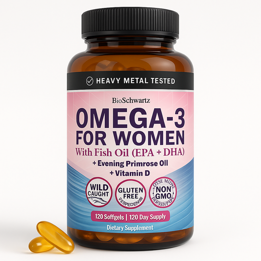 BioSchwartz Fish Oil Omega-3 Capsule 120 Count
