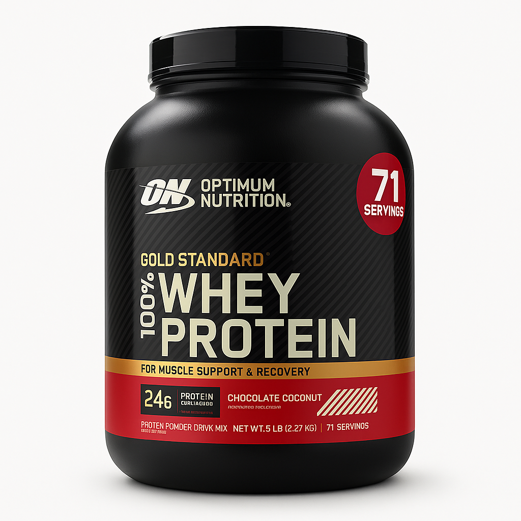 Optimum Nutrition Whey Protein Powder, Chocolate Coconut, 5 lb
