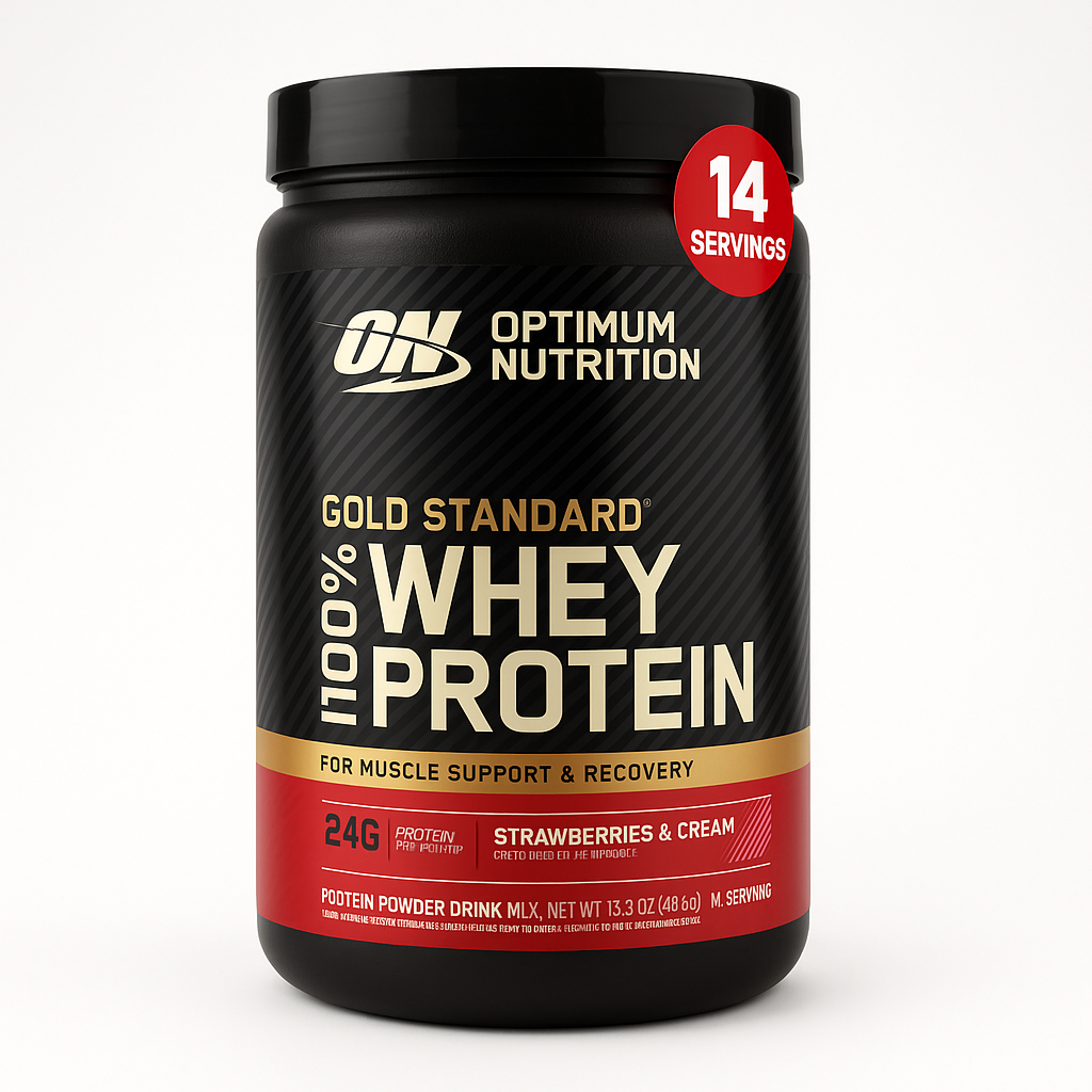 Optimum Nutrition Gold Standard Whey Protein Powder, 1 lb