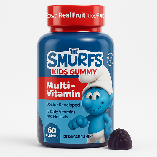 VITABURST Smurfs Kids Multivitamin Gummies - 60 Count