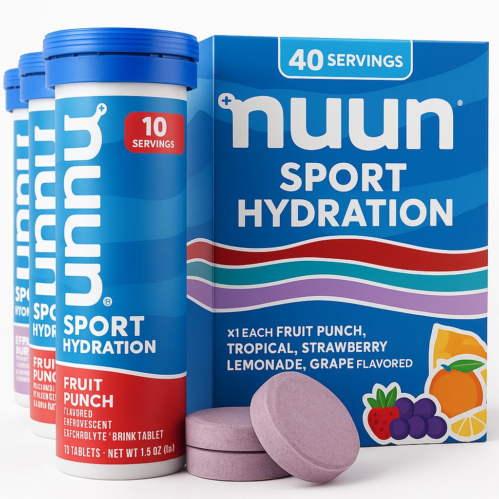 Nuun Sport Electrolyte Tablets 40 Count