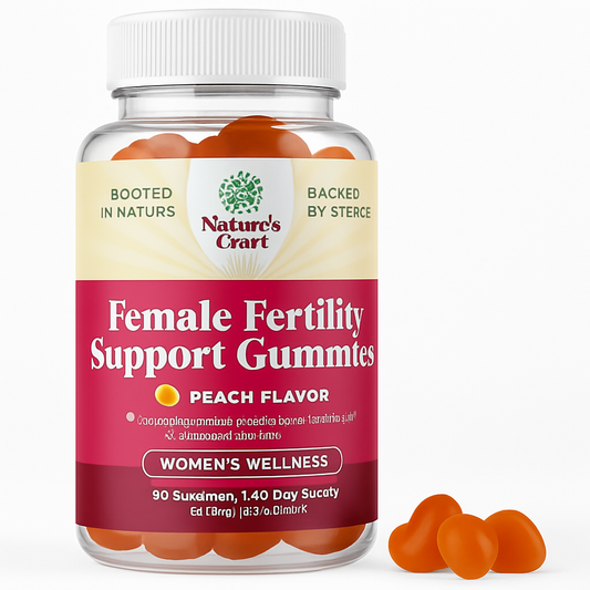Nature's Craft Fertility Gummies - Trying to Conceive - 60 Count