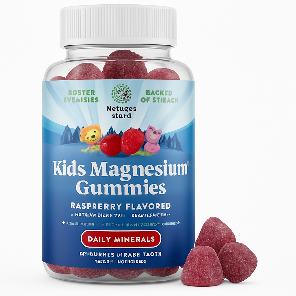 Nature's Craft Kids Magnesium Gummies 45 Count