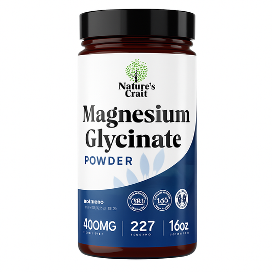 Nature's Craft Magnesium Glycinate Powder 3 Pack