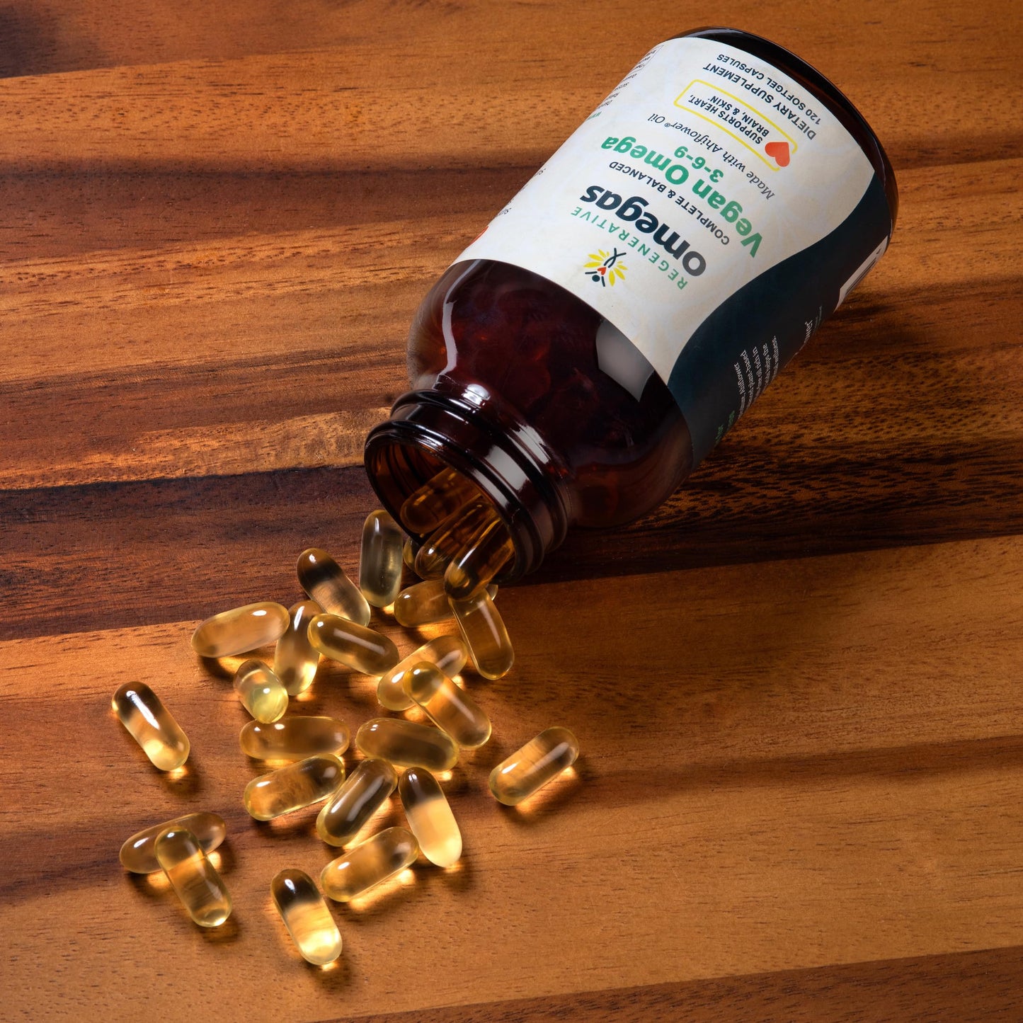 Regenerative Omegas Ahiflower Oil Softgel 120