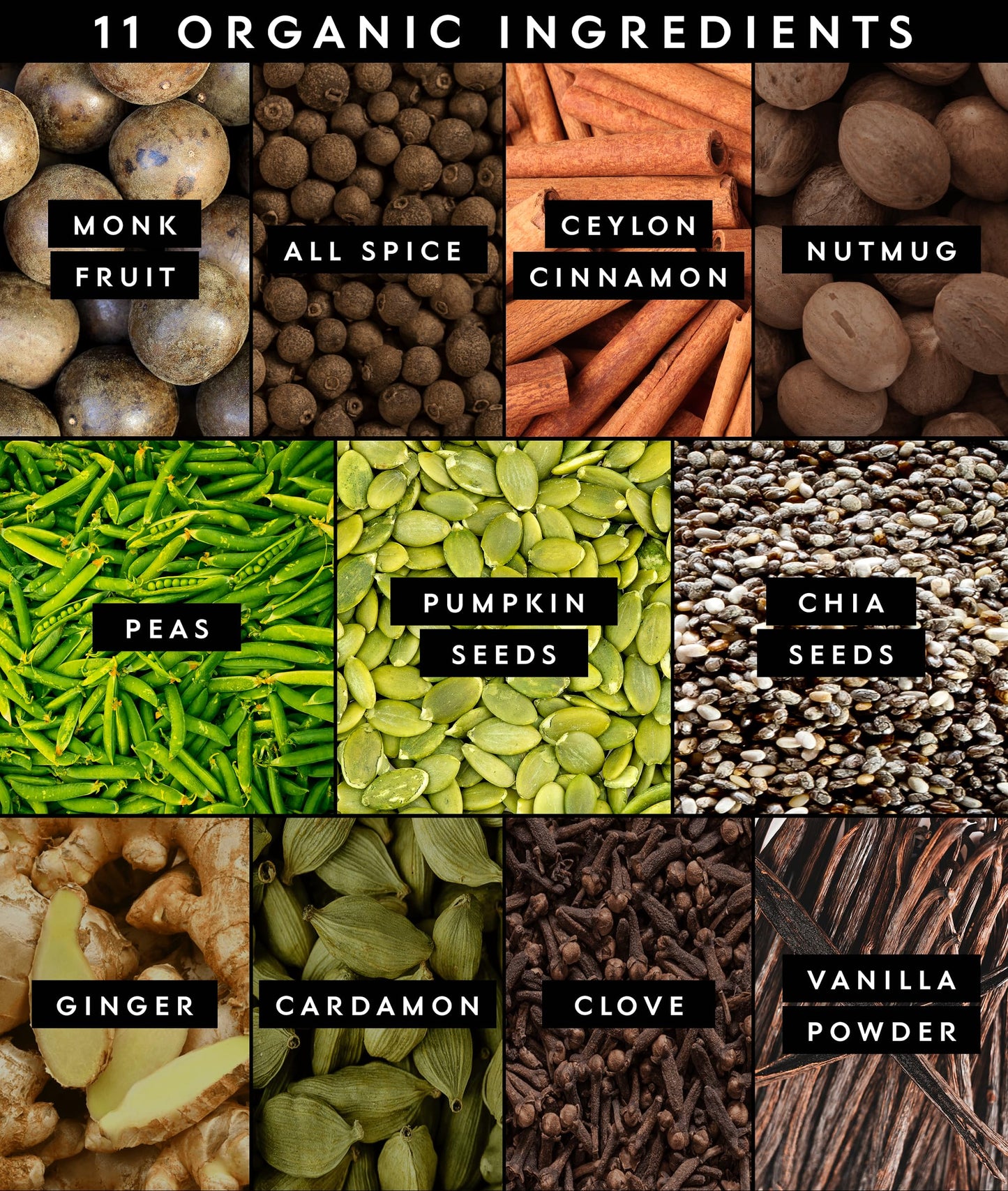 Truvani Vegan Pea Protein Powder Vanilla Chai, 20 Servings