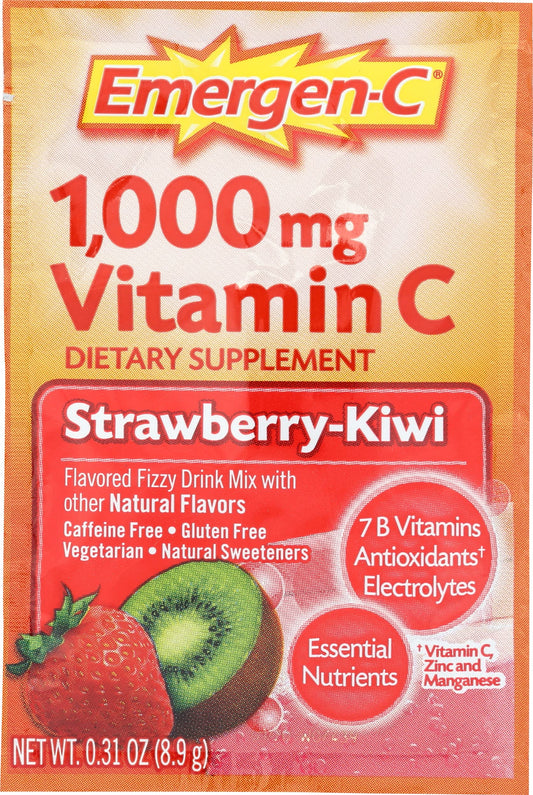 Alacer Emergen-C Strawberry Kiwi Powder 0.31 oz