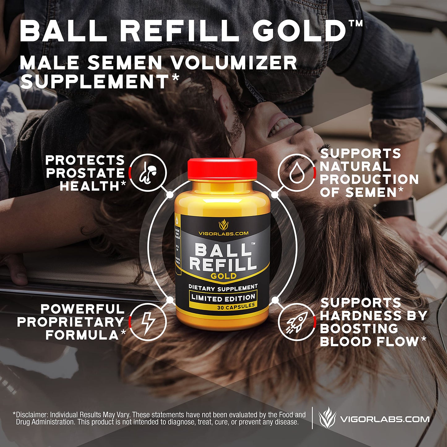 Vigor Labs Gold Stack Capsules 90 Capsules