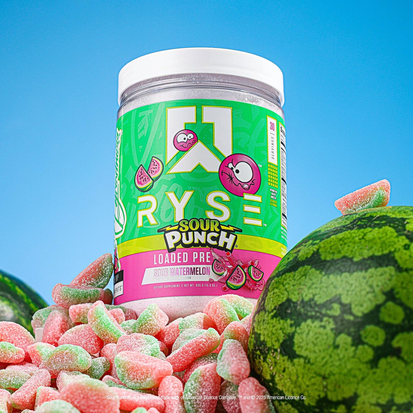 RYSE Up Supplements Loaded Pre Workout Powder 15.3 Ounce