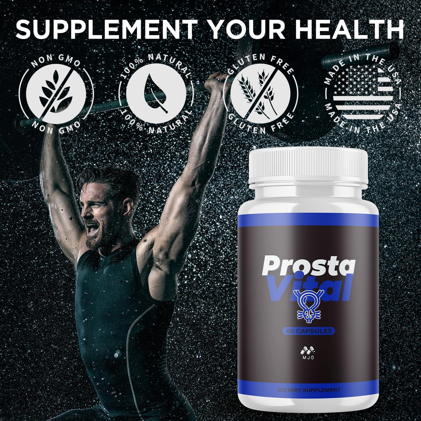 MJO Prostavital Capsules 60 Count