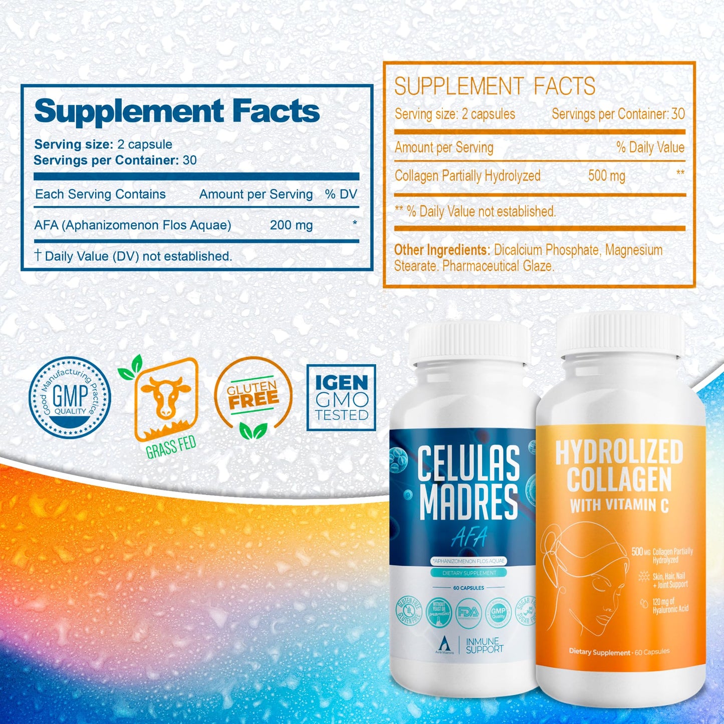Aura Vitamins Mega Antioxidant Bundle Capsule 120 Count