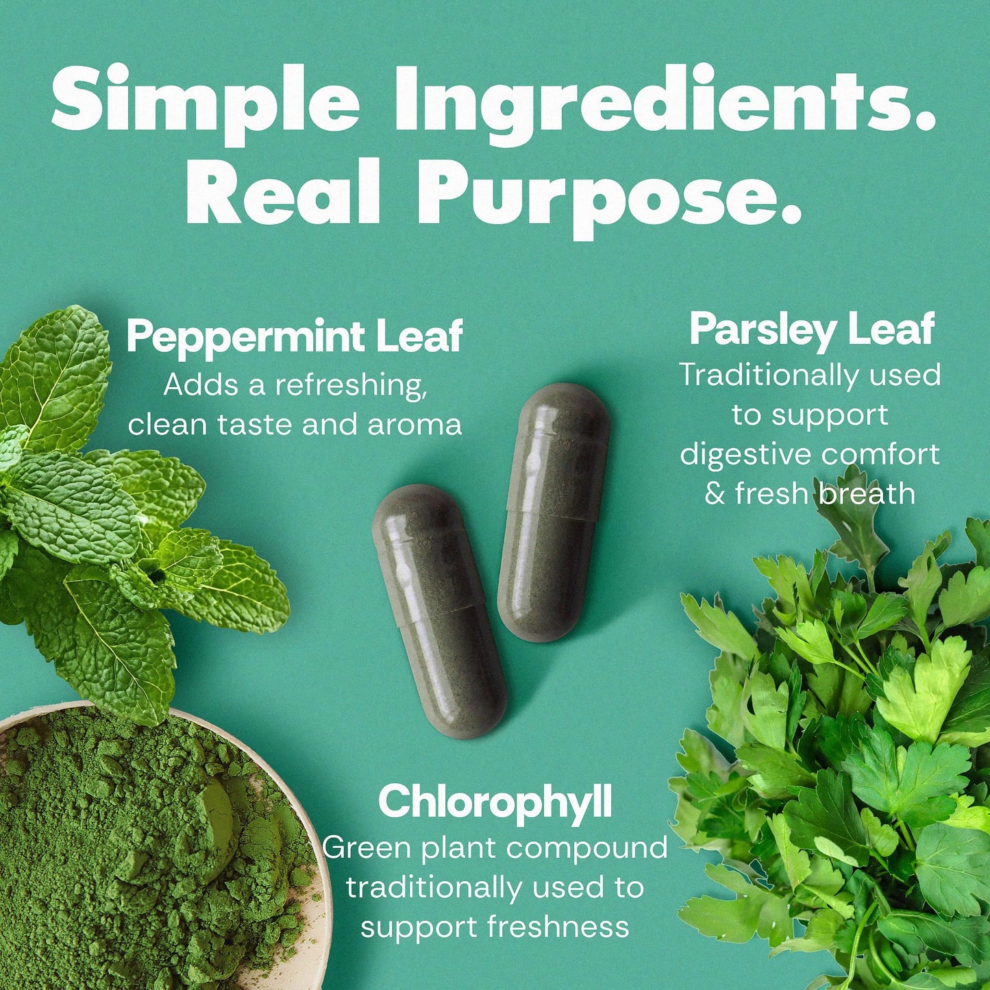Her Fantasy Box Body Magic Chlorophyll Capsules 30 Count