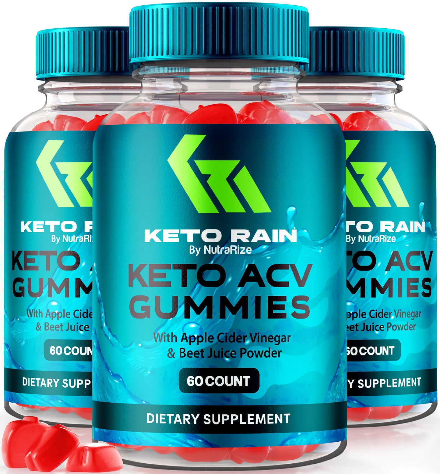 NutraRize Keto Rain ACV Gummies 180 Count