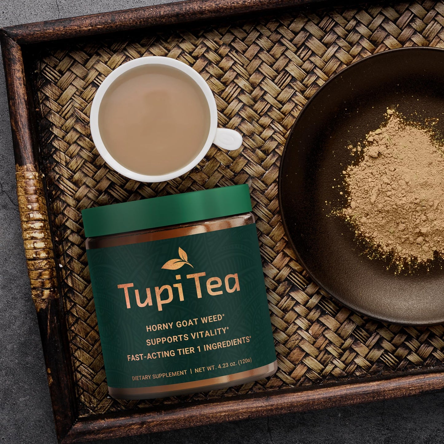 Tupi Tea Horny Goat Weed Powder, 4.23 oz