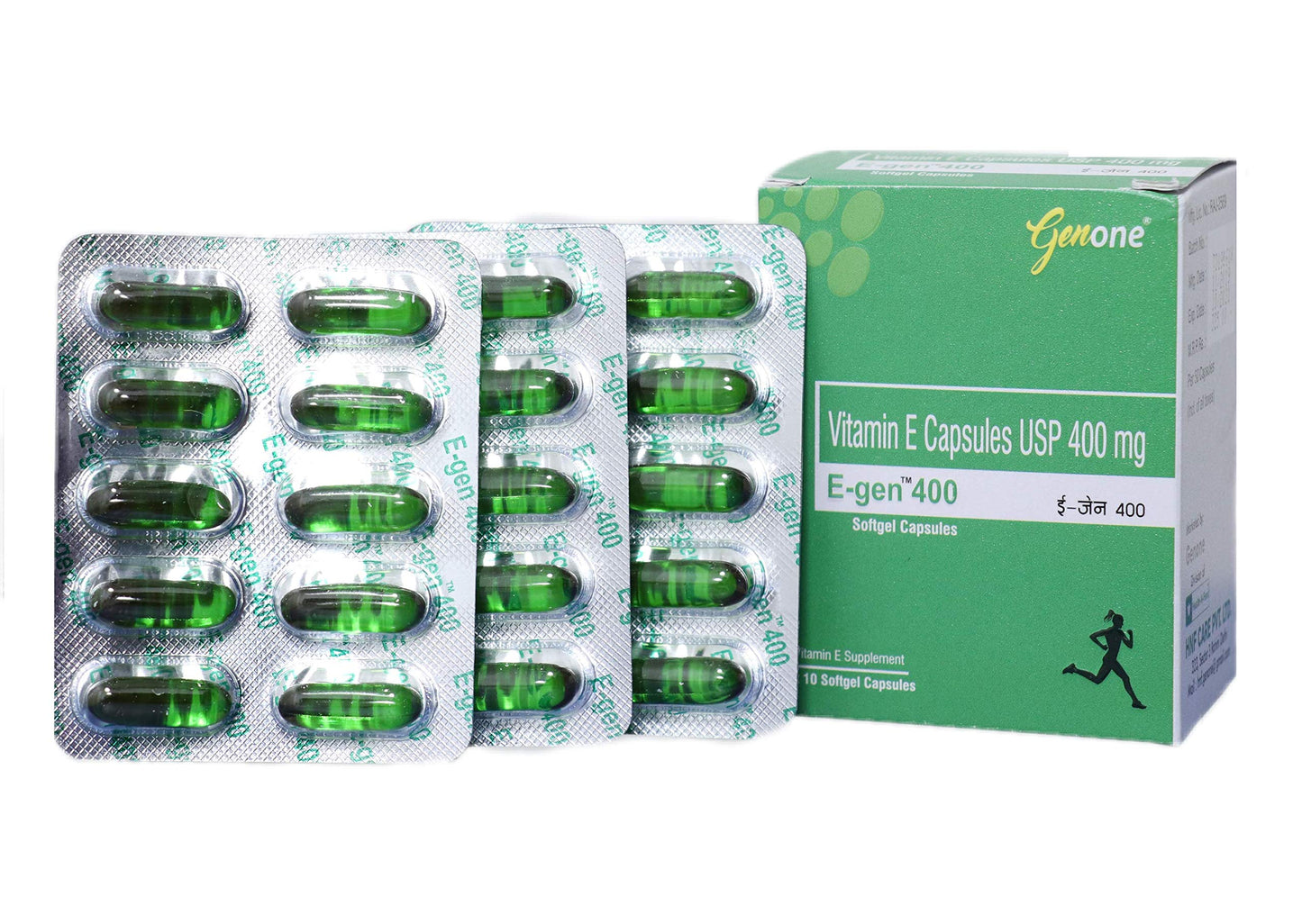 GENONE E-Gen 400 Vitamin E Capsule, 30 Capsules