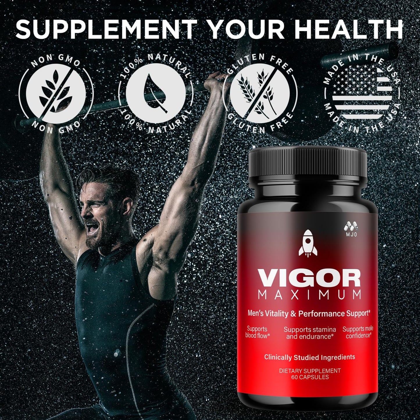MJO Vigor Maximum Capsules 300