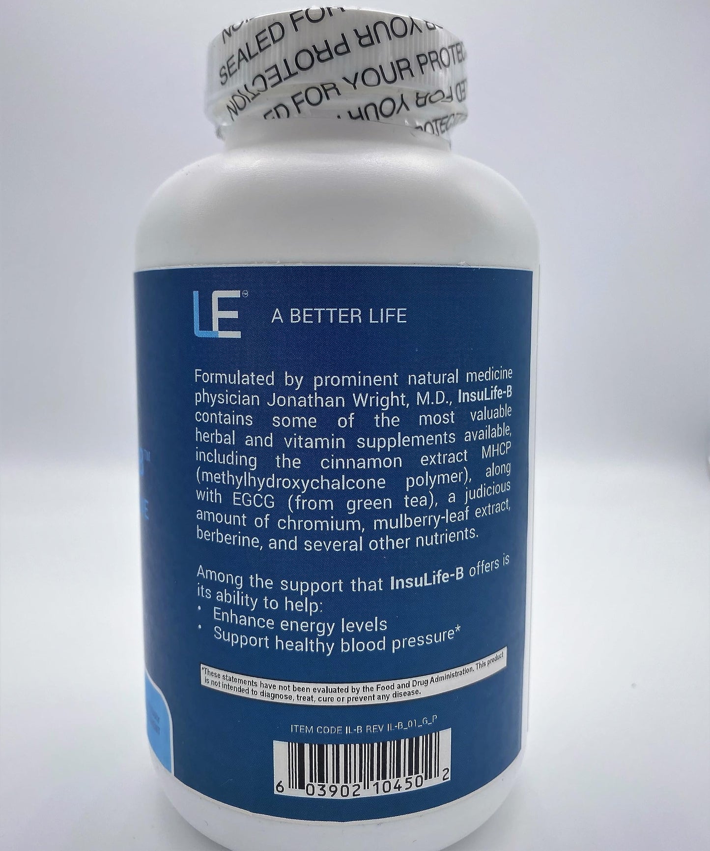 Life Enhancement Insulife-B 270 Capsules