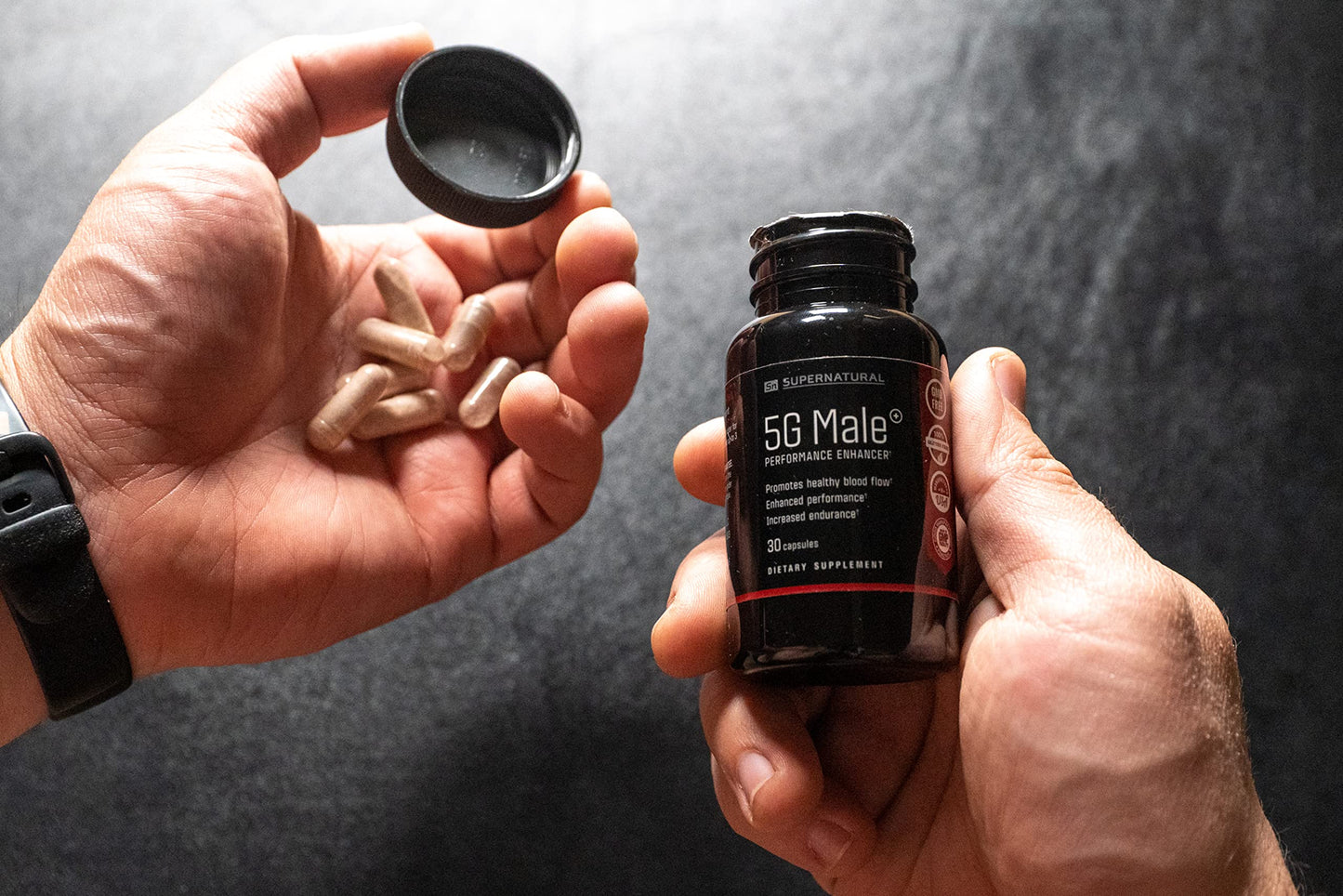 Supernatural Man 5G Male Natural T Booster 30 Capsules