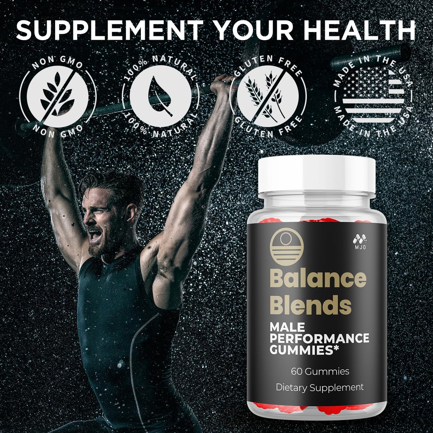 MJO Balance Blends Gummies 60 Gummies